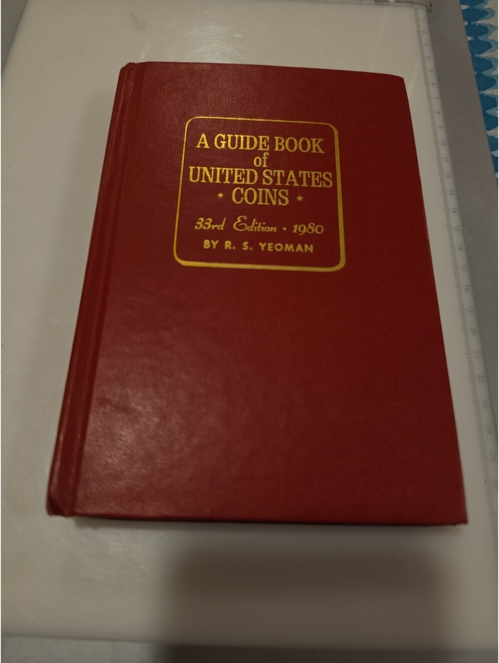 1980 Red Book A Guide Book of United States Coins 33rd Ed R.S. Yeoman HC